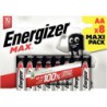 PILES 1.5 VOLTS ALCALINE MAX AA / LR06 BLISTER DE 8