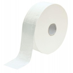 PAPIER TOILETTE LISSE  *PQT6*ROULEAUX MAXI JUMBO ECOLABEL FAB FRANCE NORMANDIE