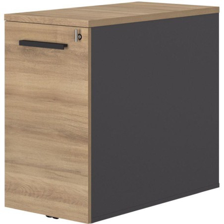 CAISSON BOUT BUREAU SORTIE TOTALE CONNEXION FAB FR CHÊNE DU BOCAGE/ANTHRACITE GAR 5 ANS