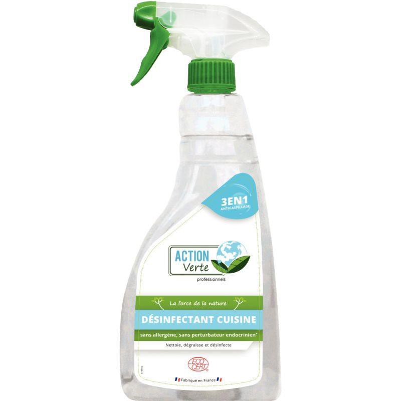 GEL DÉSINFECTANT CUISINE SPRAY 750ML